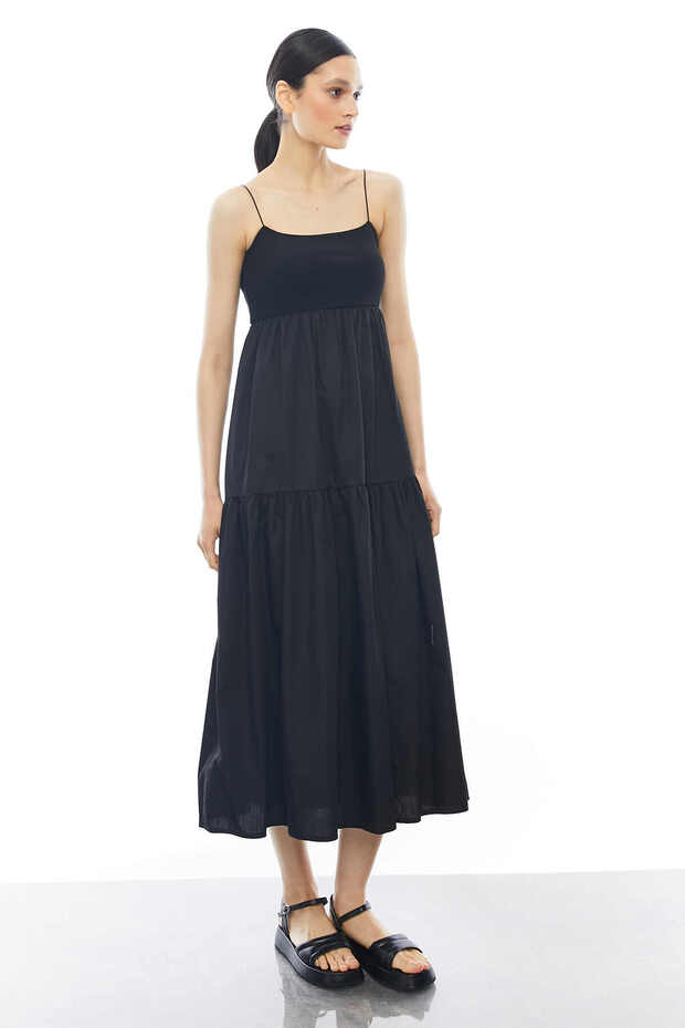 İp Askılı Elbise - 4