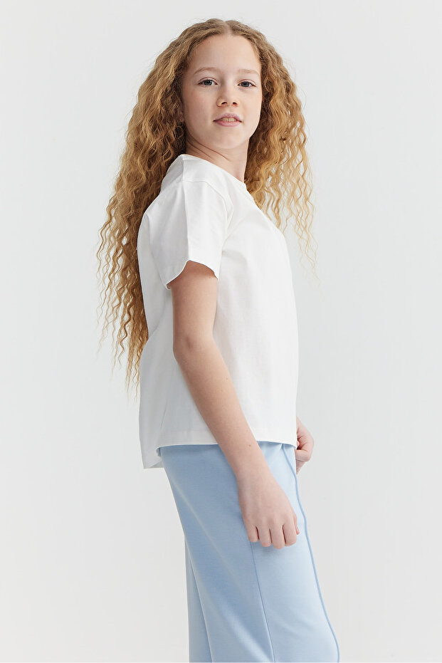 Kız Çocuk Basic T-shirt - 5