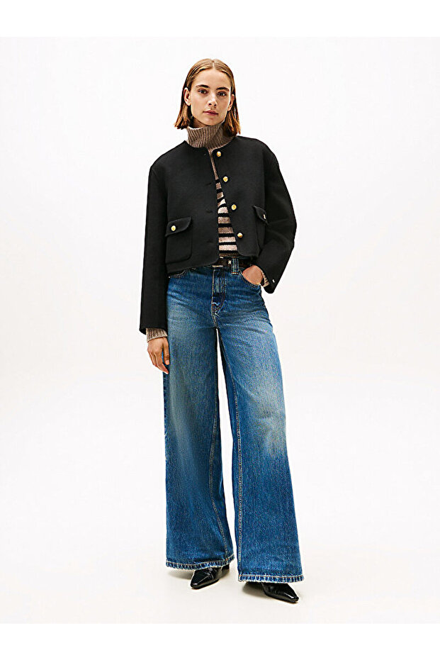 Double-Faced Wool Blend Jacket - 4