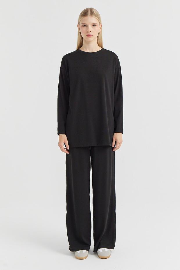 Bluză cu mânecă lungă de damă - 5