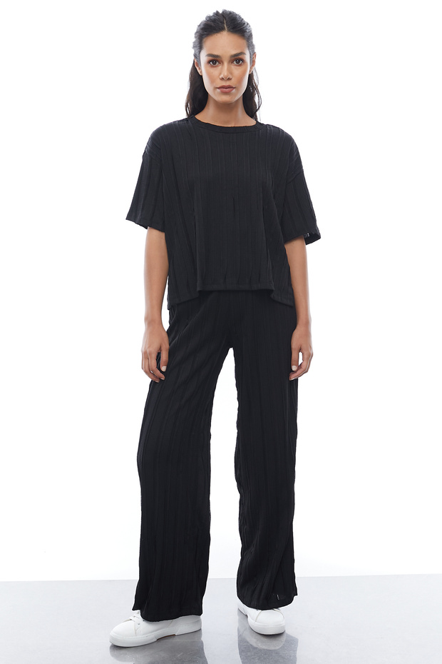 Dikiş Detaylı Bluz - 6