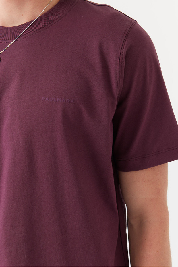 تي شيرت أساسي برقبة دائرية للرجال - 7