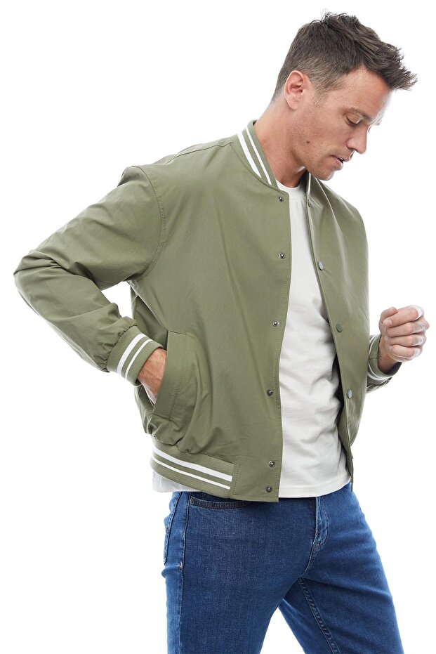 معطف بومبر رجالي مبطن - 4