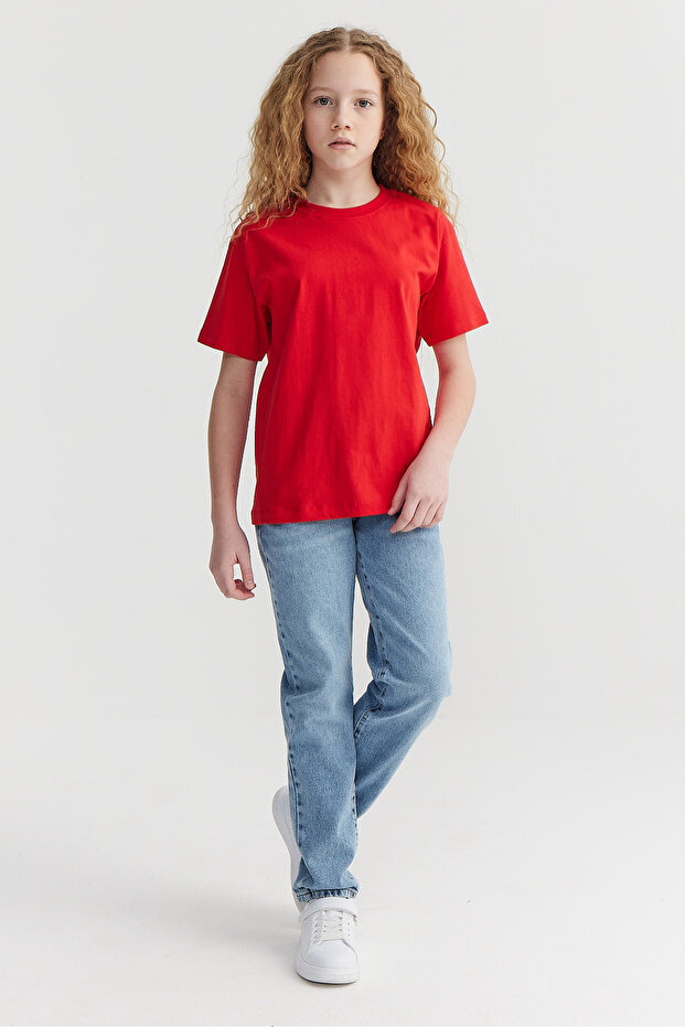 Kız Çocuk Basic T-shirt - 5