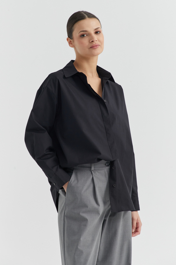 Kadın Basic Gömlek - 3