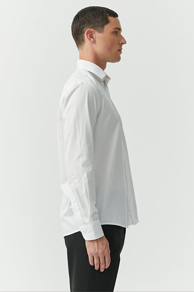 Regular Pamuklu Gömlek - 4