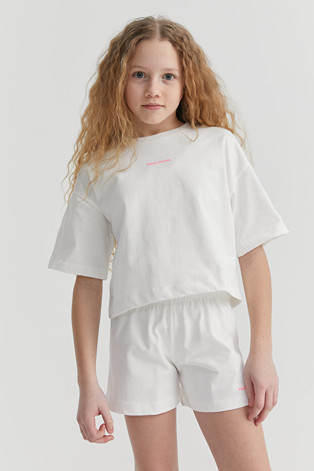 Kız Çocuk Basic T-shirt - 1