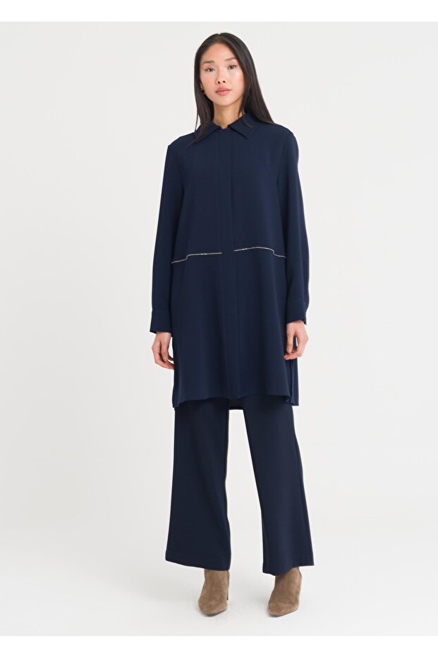 Taş Detaylı Tunik - 2