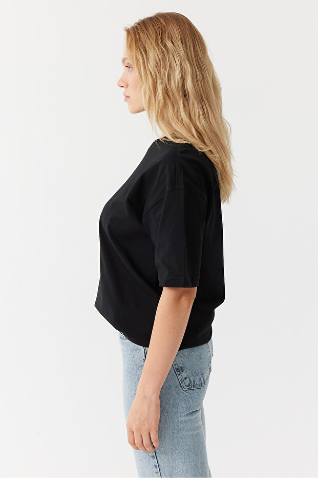 Kadın Basic T-shirt - 2