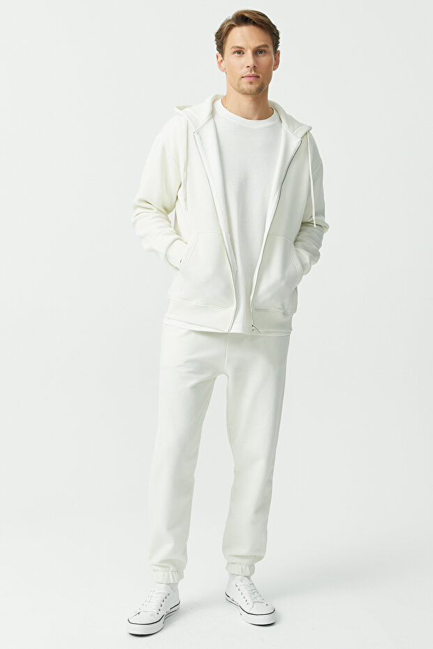 Erkek Kapüşonlu Sweat Üst - 6