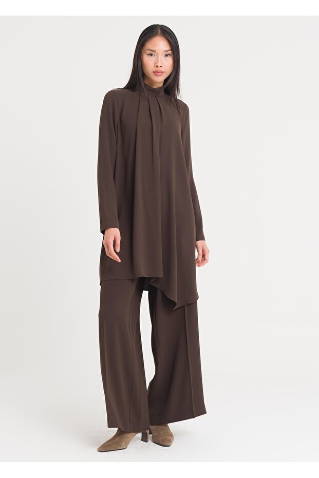 Önü Volanlı Rahat Tunik - 2