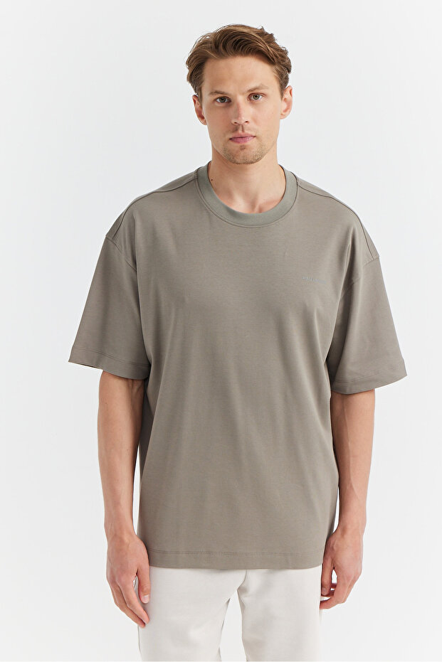 Erkek Basic T-shirt - 1