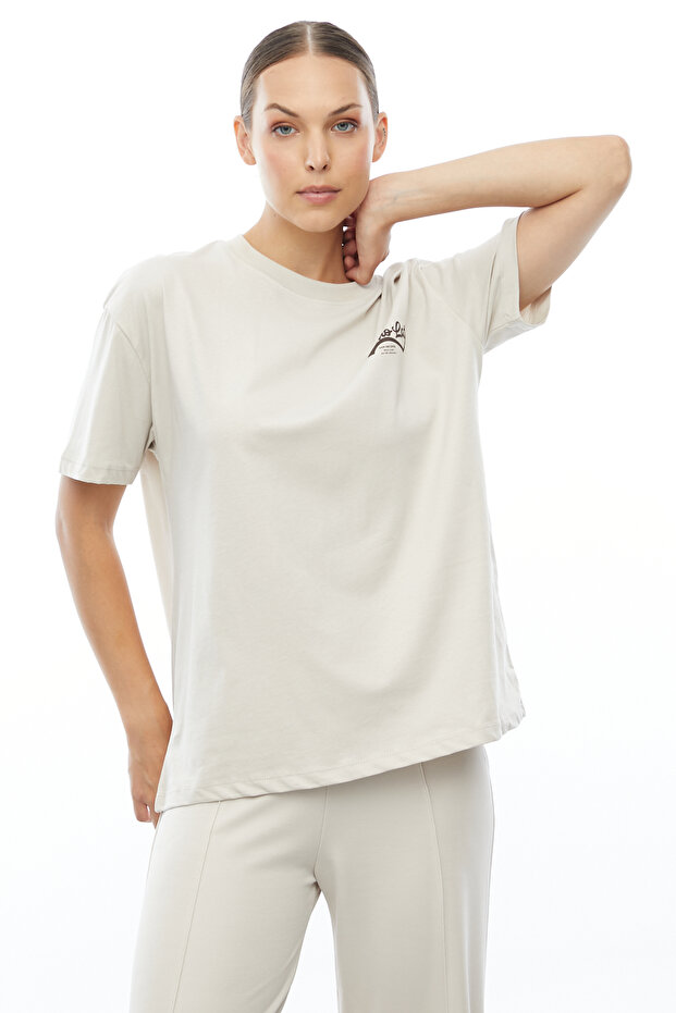 Μπλουζάκι Coffee Printed Oversize - 3