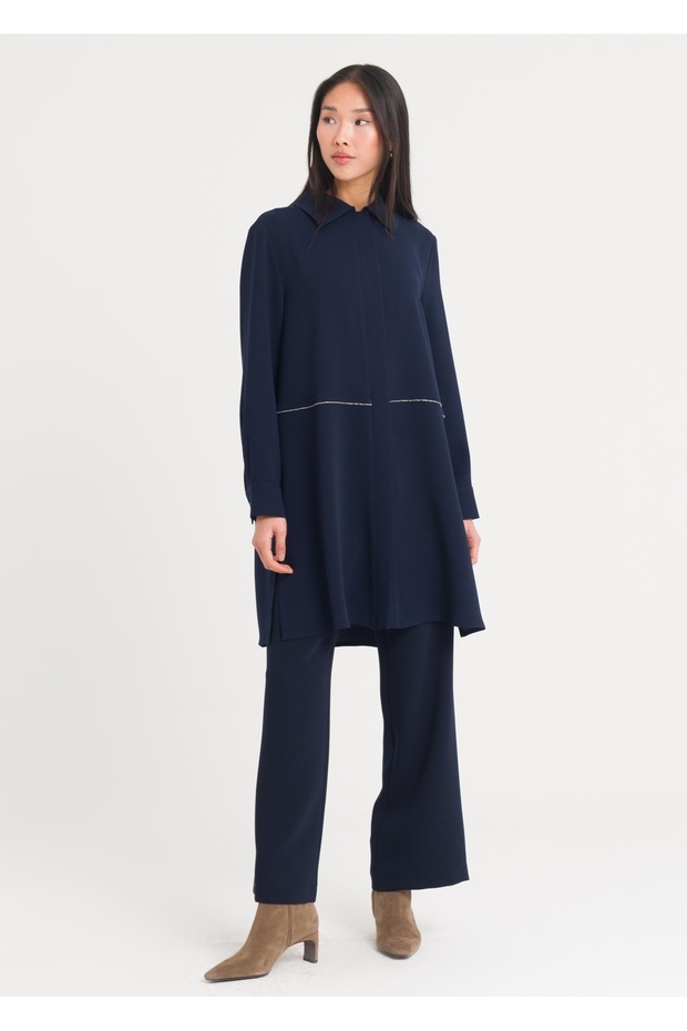 Taş Detaylı Tunik - 1