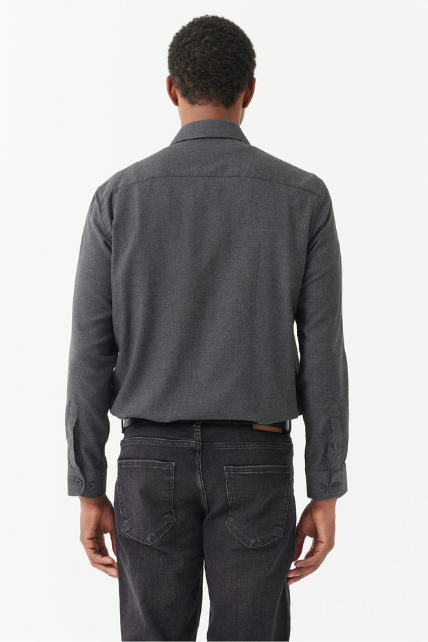 Erkek Regular Gömlek - 4