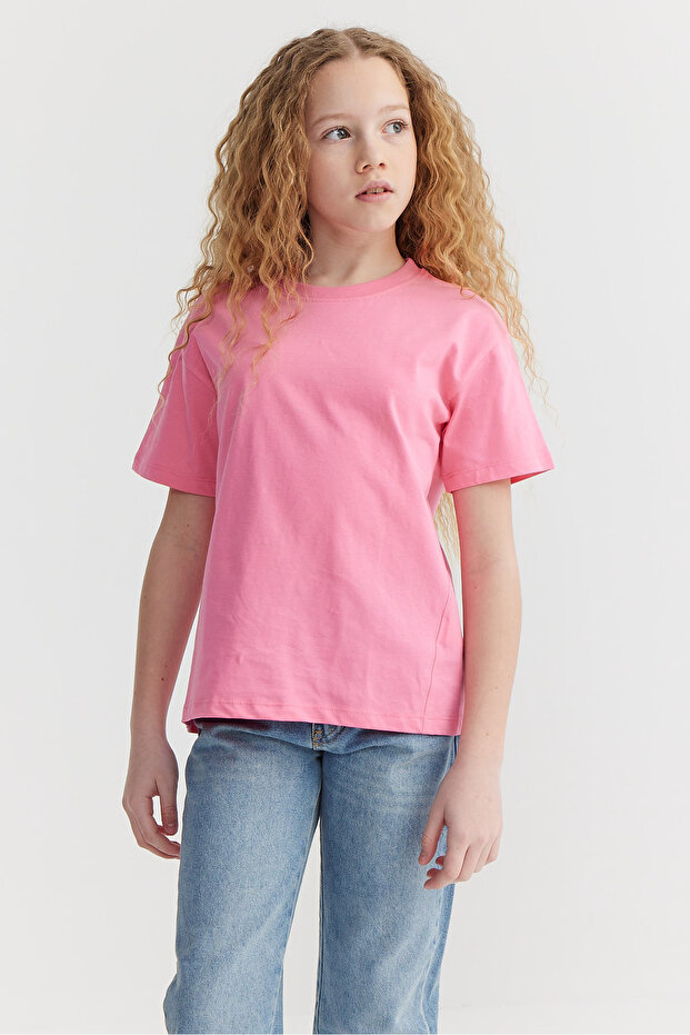 Kız Çocuk Basic T-shirt - 3