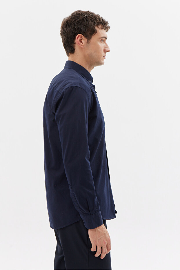 Erkek Cepli Regular Gömlek - 3