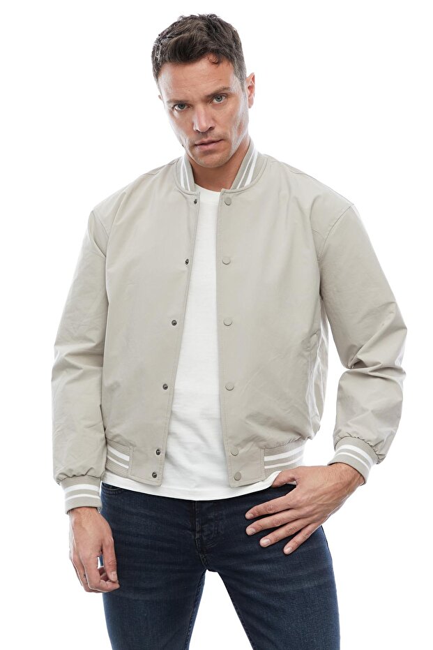 معطف بومبر رجالي مبطن - 1