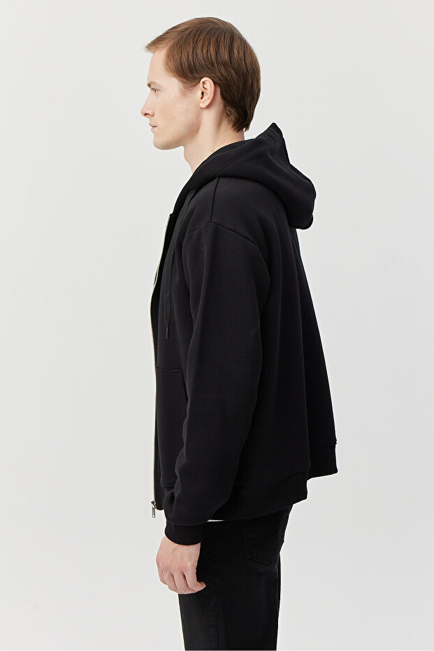 Erkek Kapüşonlu Sweat Üst - 2