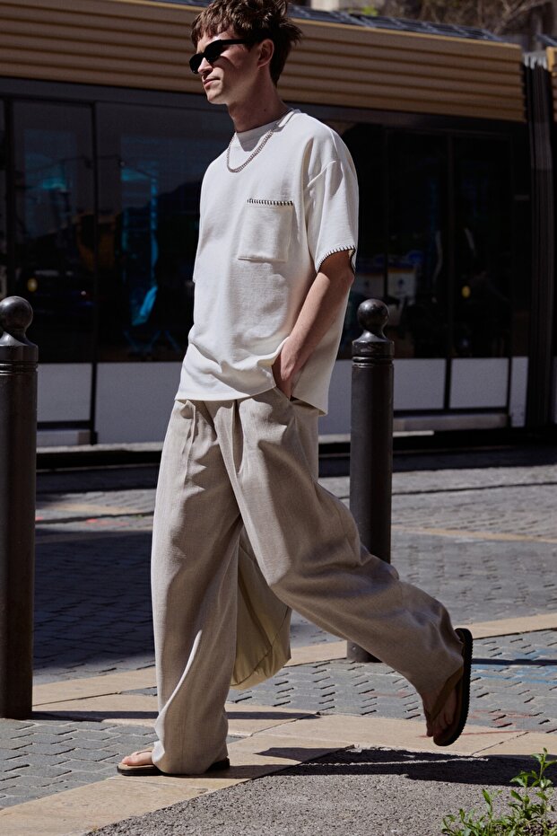 Rustik tailored fit pantolon - 1