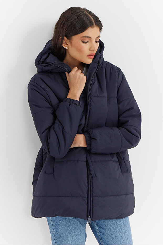 Women's Hooded Puffer Coat