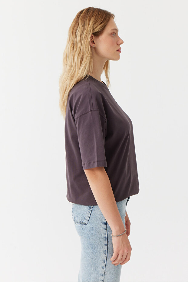 Kadın Basic T-shirt - 4