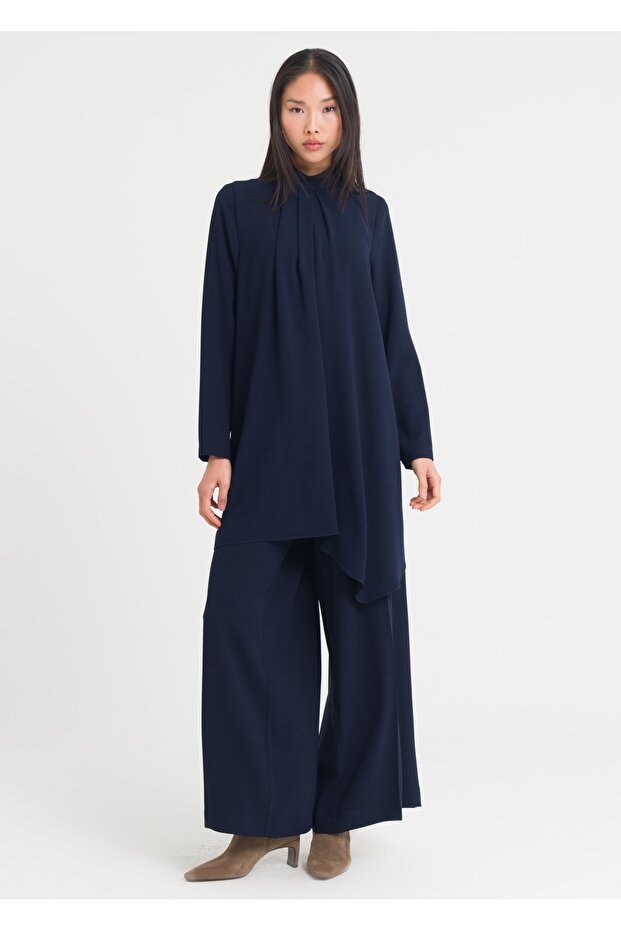 Önü Volanlı Rahat Tunik - 4