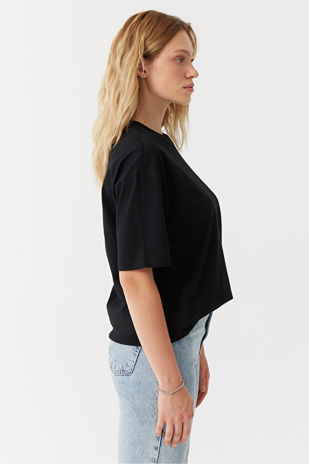 Kadın Basic T-shirt - 5