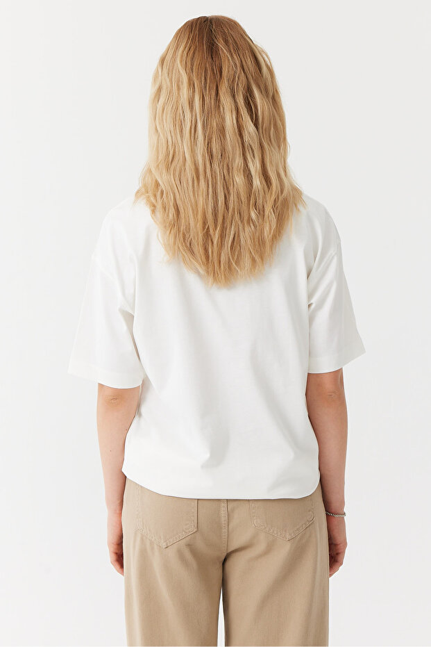 Kadın Basic T-shirt - 3