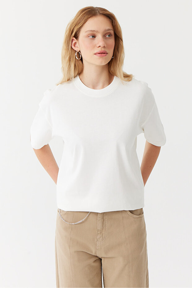 Kadın Basic T-shirt - 6
