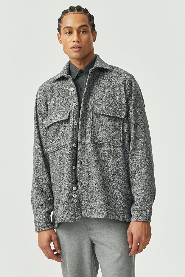 Regular Pocketed Lumberjack Shirt - 2