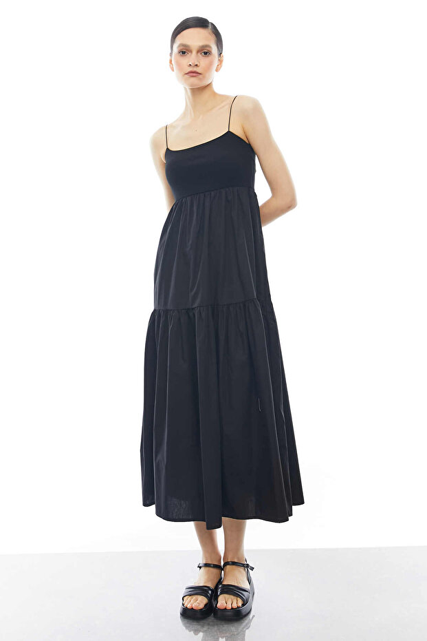 İp Askılı Elbise - 3