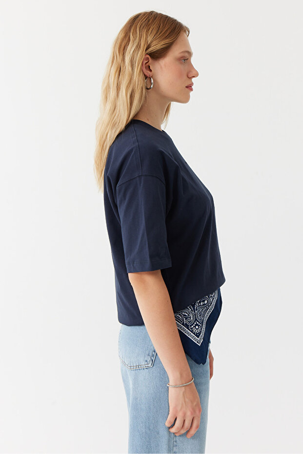 Kadın Basic T-shirt - 4