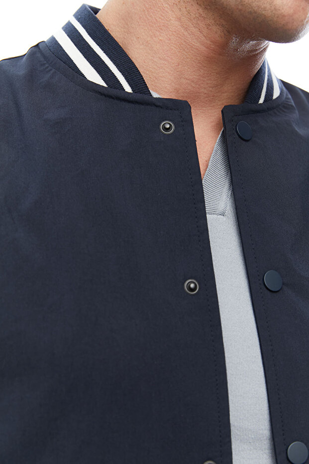 معطف بومبر رجالي مبطن - 8