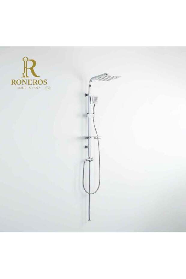 مسطرة مربع مودرن كروم ايطالي - RONEROS