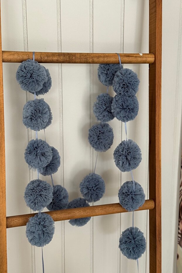 Μίνι πομπόν Indigo Row Pompom - 2