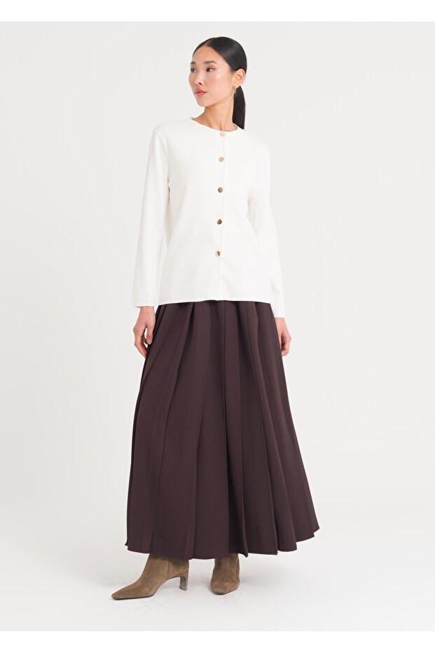 Beli Lastikli Piliseli Etek - 3