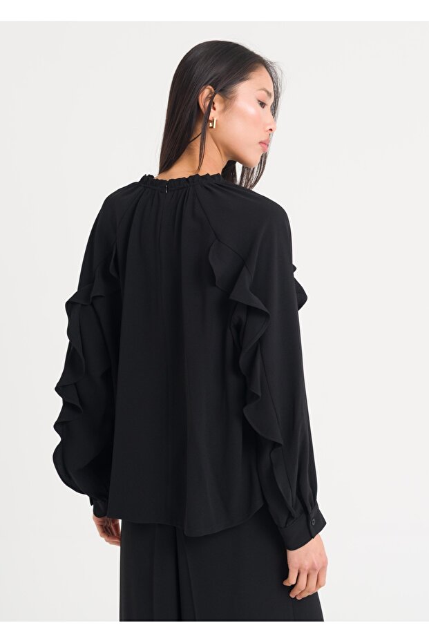 Volanlı Bluz - 2