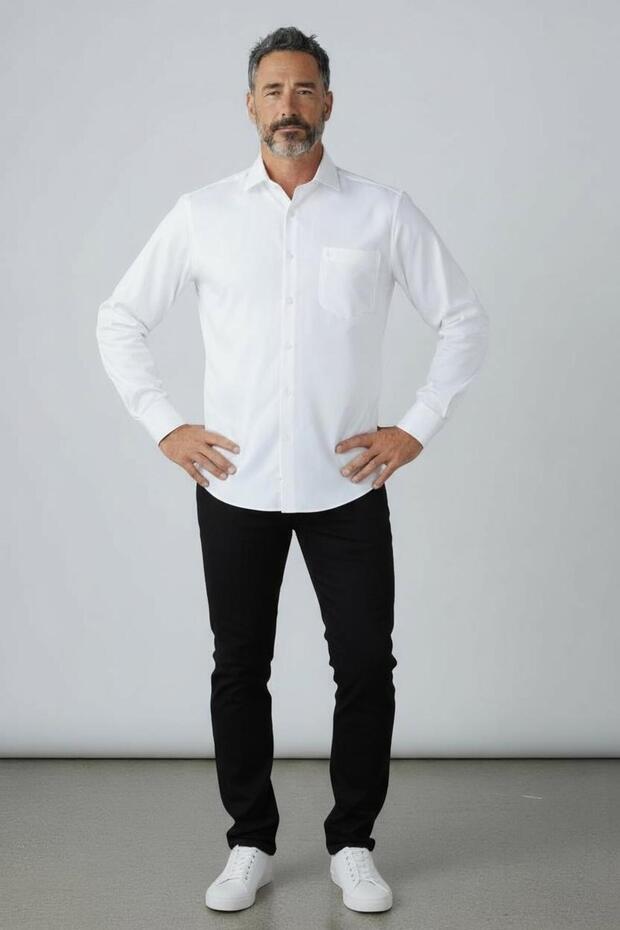 Owen Life Cotton Tricoton Fabric Regular Fit Flexible Quality Shirt