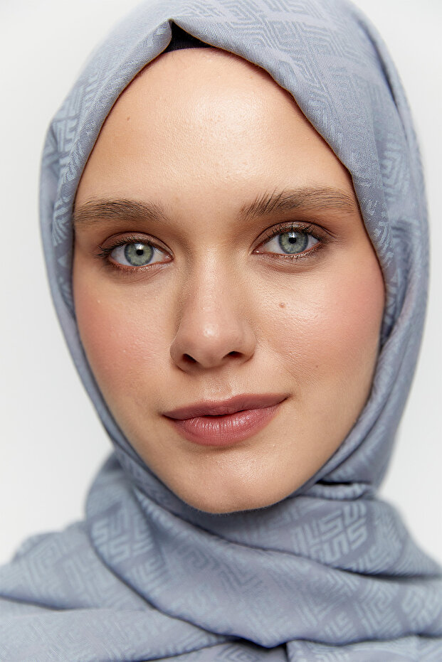 Logolu Lyocell Şal - 2