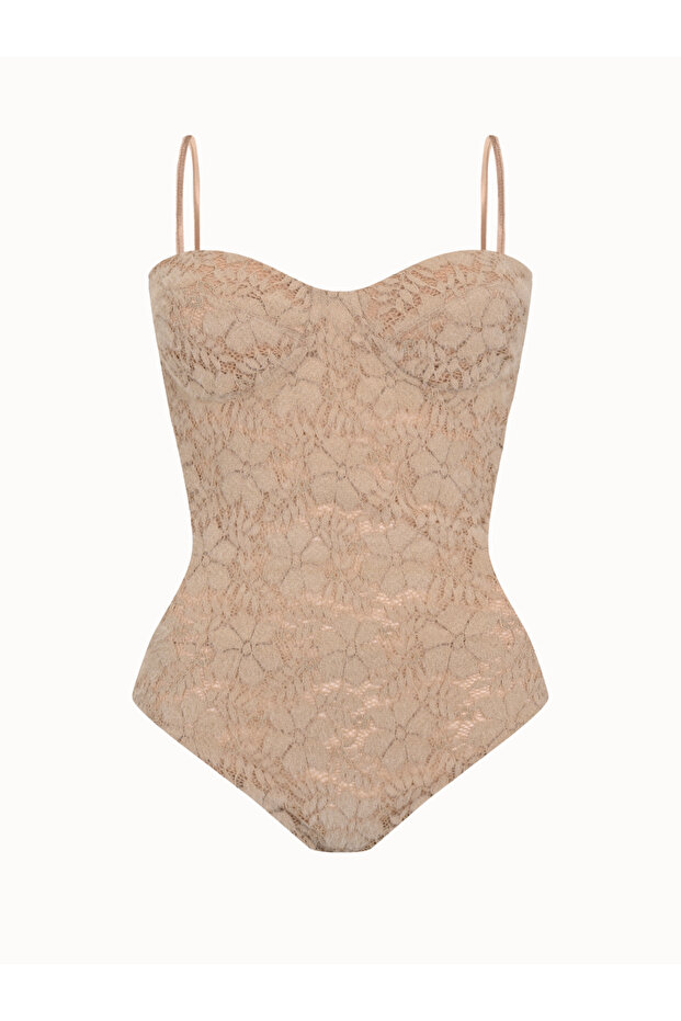 Dantel Bodysuit - 1