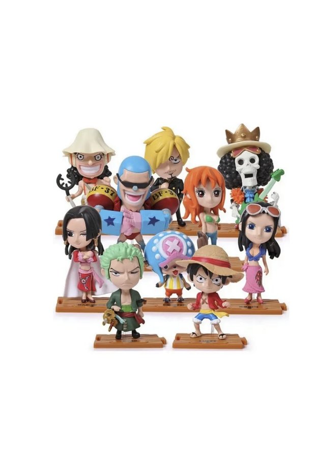 Set 10 Figurine One Piece