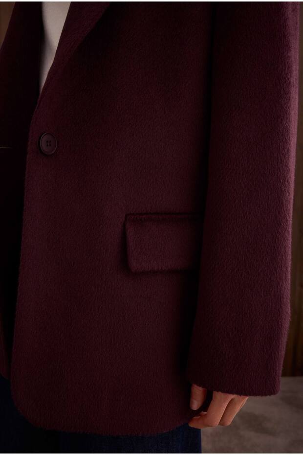 Blazer Kaban Bordo - 5