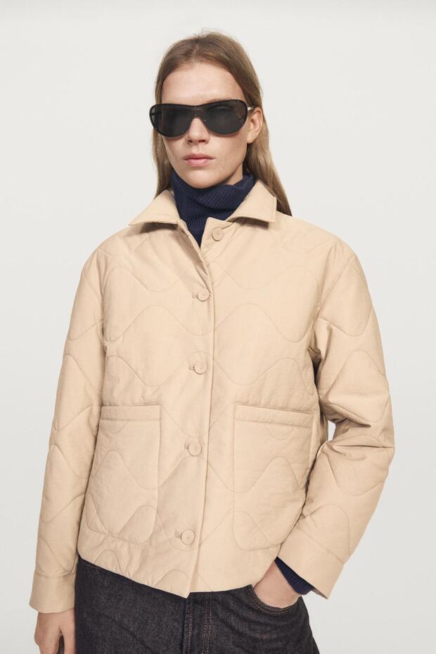 Dikiş detaylı ceket - 2