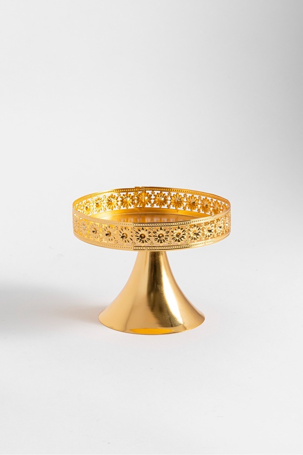 صينية تقديم ذهبية - 1