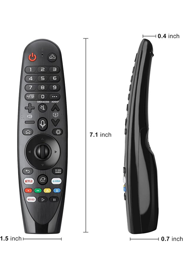 Voice Magic Replacement Remote for LG Smart TV AN-MR20GA with Pointer Function - 8