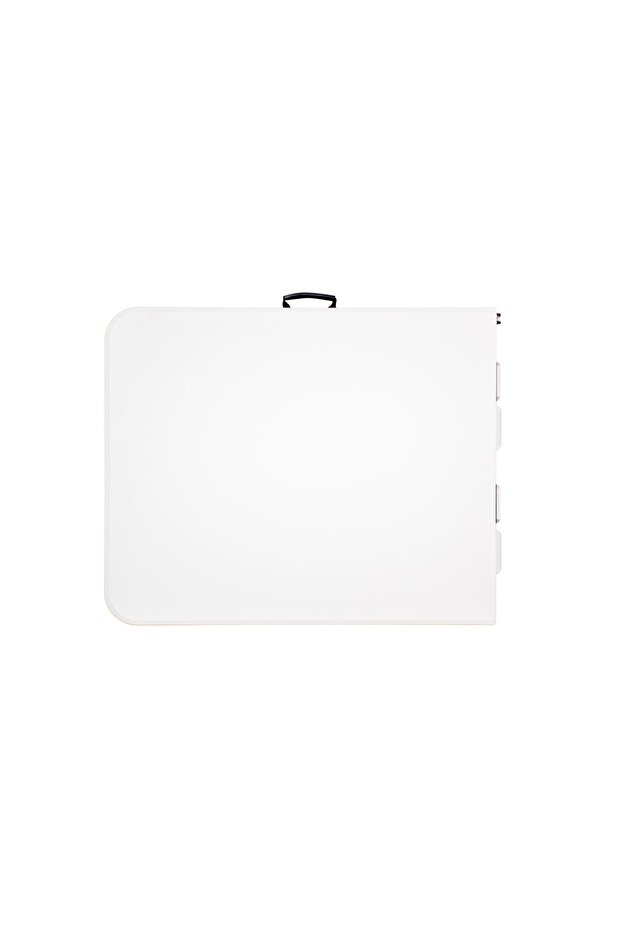 طاولة فايبر مستطيلة قابلة للطي مقاس 180 * 74 ابيض - 2