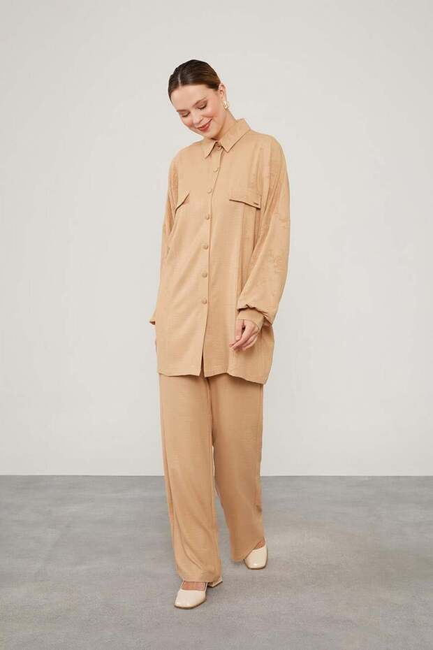 طقم جاكار بيج منقوش ذاتيًا - 1