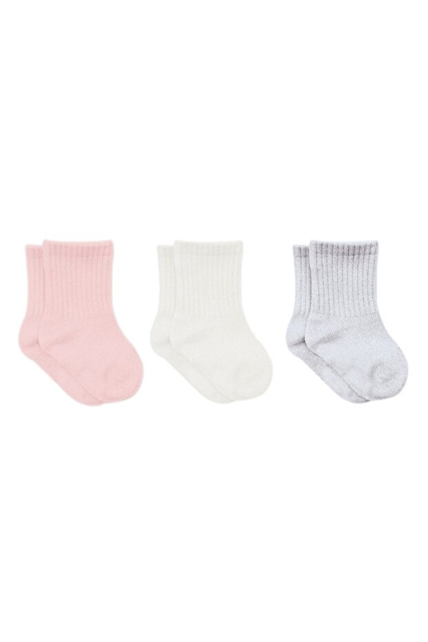 6-Pack Basic Combed Cotton Socks 10101 - 1