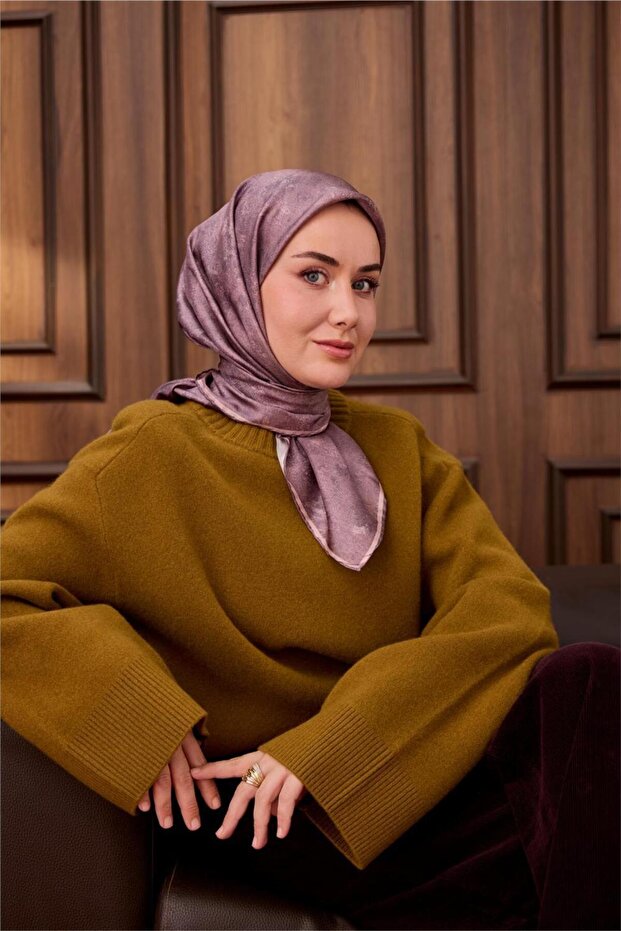 وشاح حرير تويل 11487-18